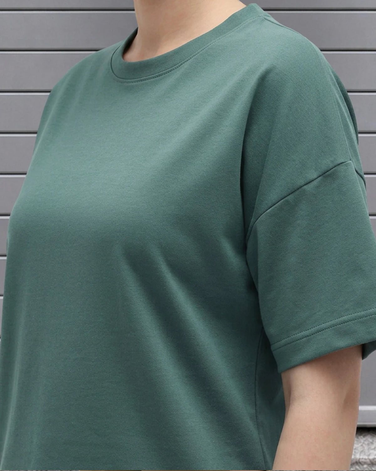 Shine Tee - Faded Green