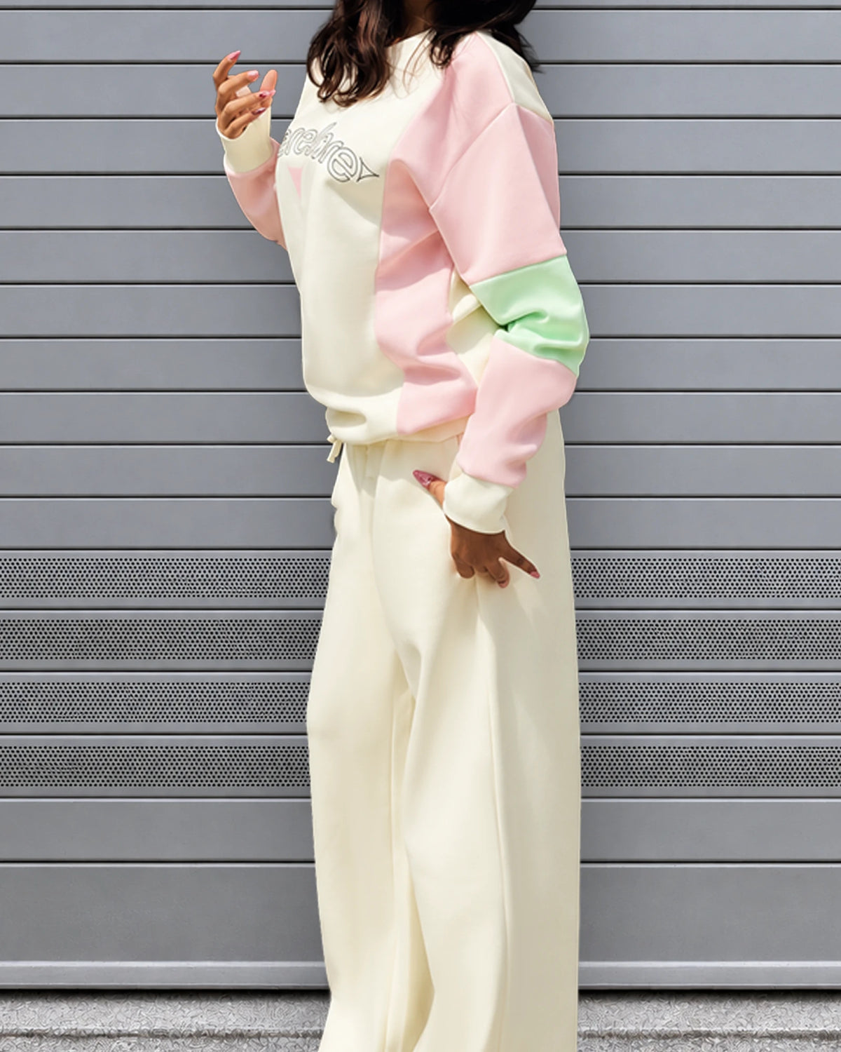 Star Co-ord Set - Cream