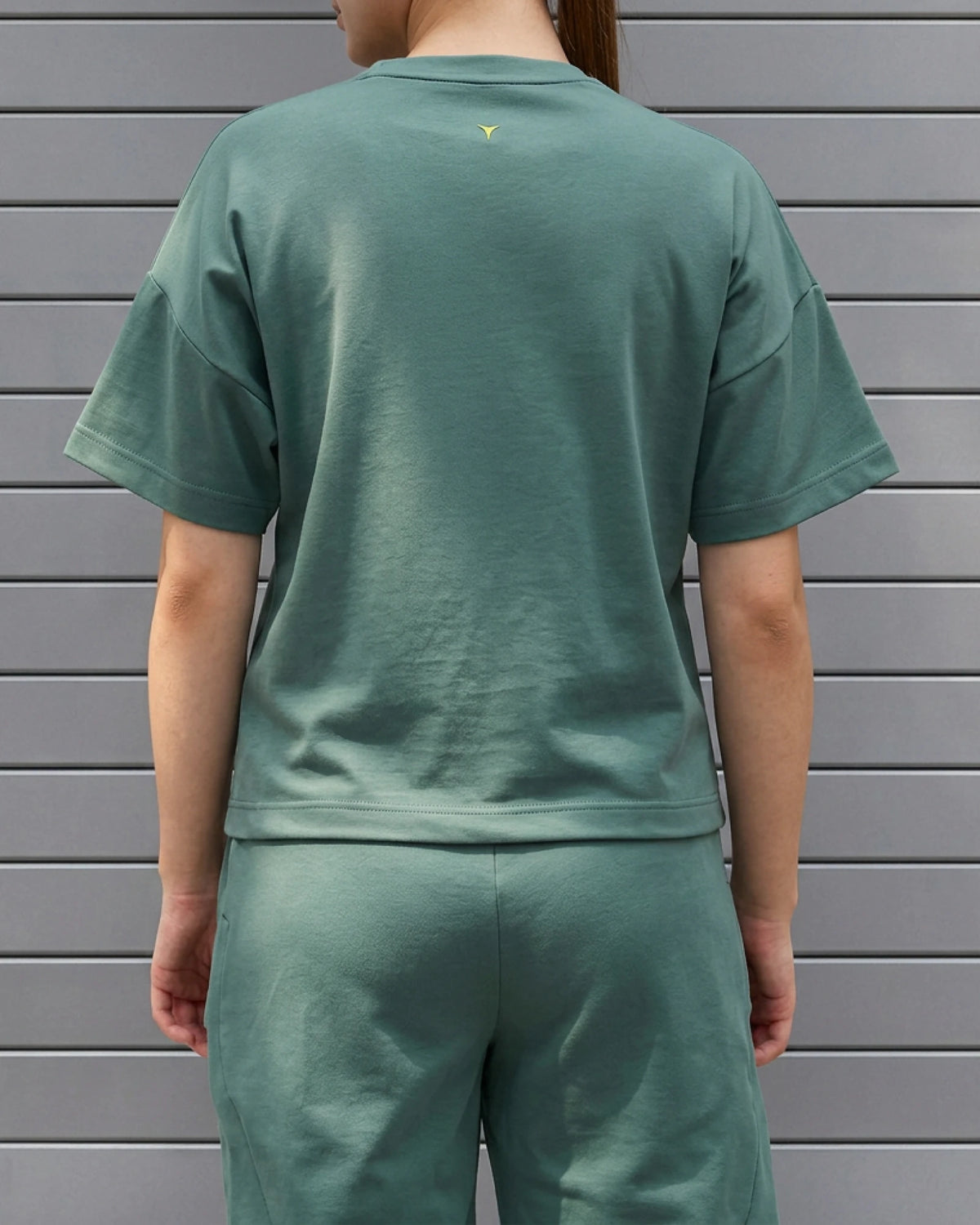 Shine Tee - Faded Green