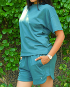 Shine Co-ord Set - Faded Green