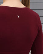 Easy Tee - Burgandy