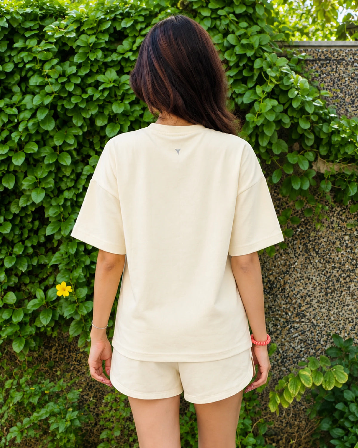 Shine Co-ord Set - Eggshell White