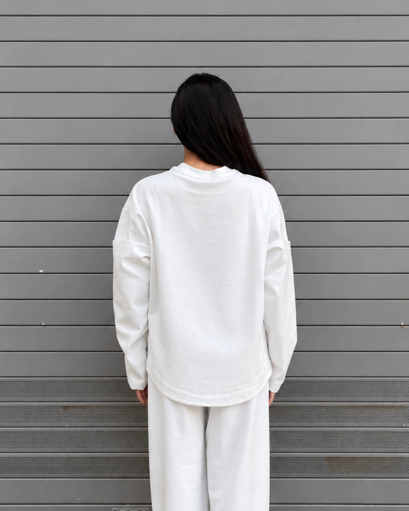 Chic Top - Eggshell White