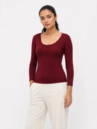 Easy Tee - Burgandy