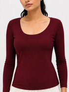 Easy Tee - Burgandy