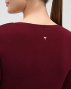 Easy Tee - Burgandy