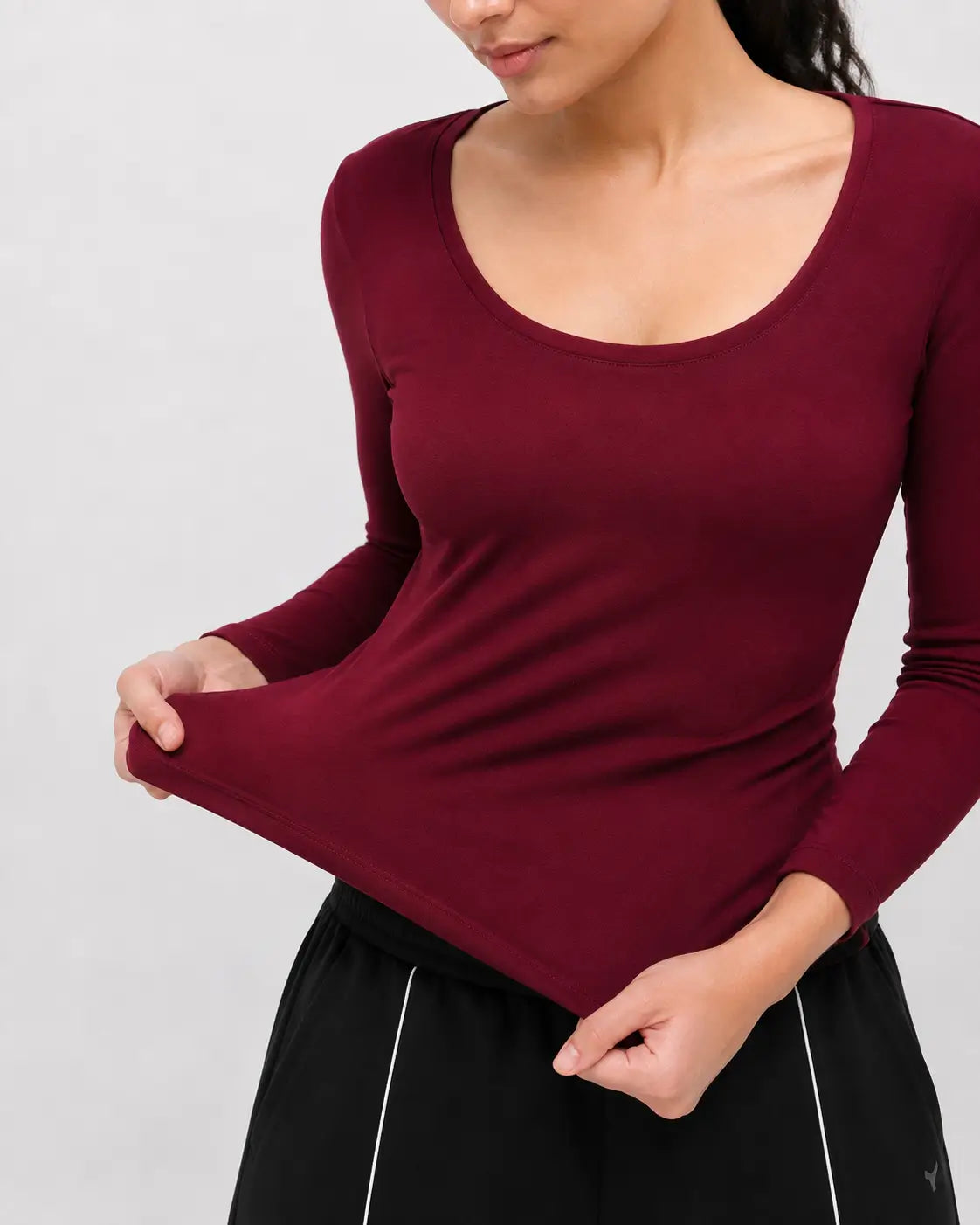 Easy Tee - Burgandy