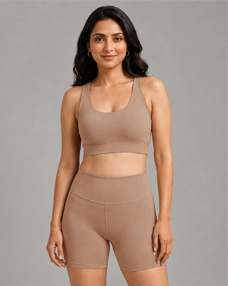 Pedal Shorts - Beige