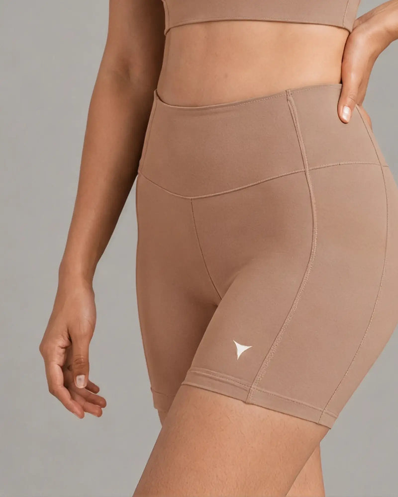 Pedal Shorts - Beige