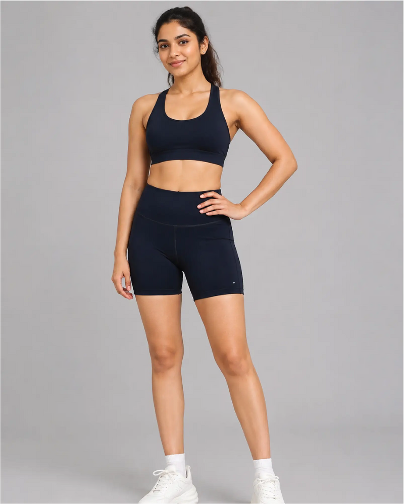 Pedal Shorts - Slate Blue