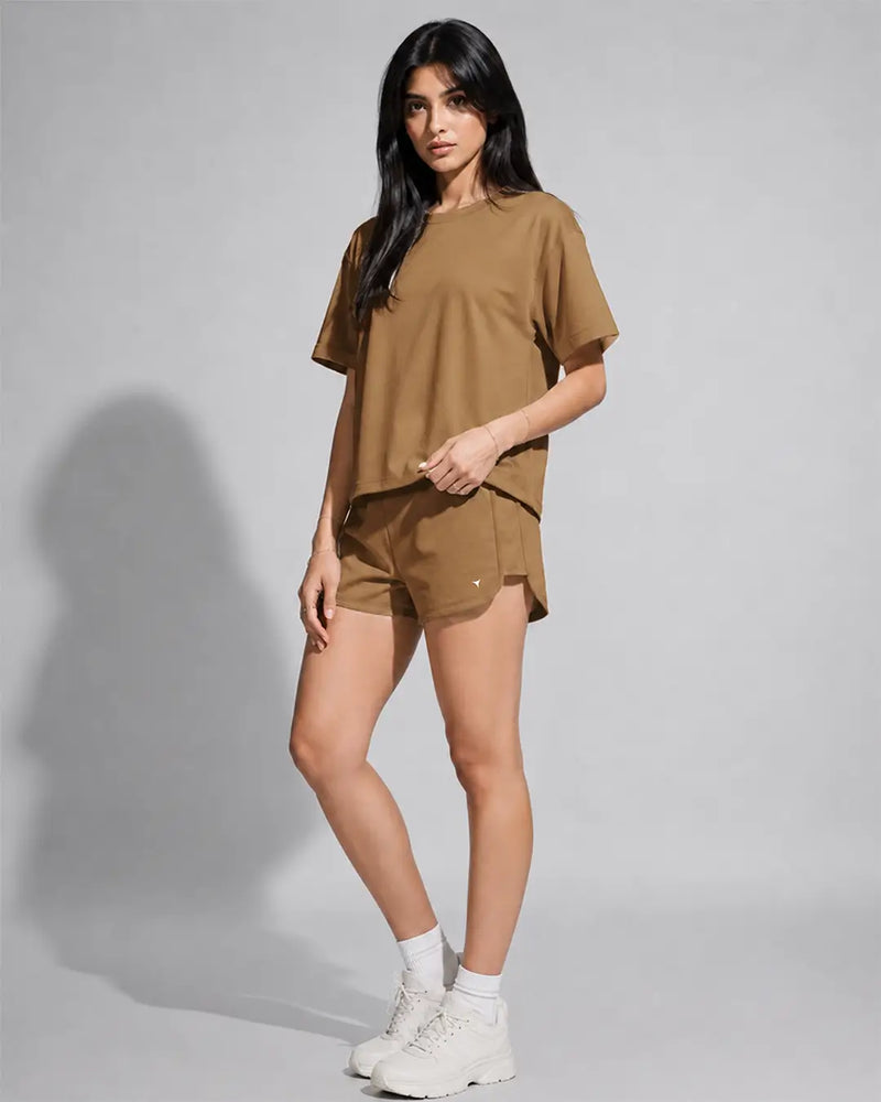 Shine Tee - Khaki