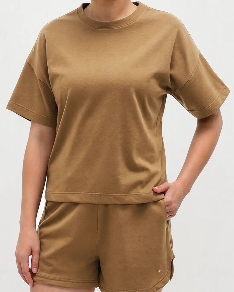 Shine Tee - Khaki