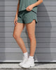 Shine Shorts - Faded Green