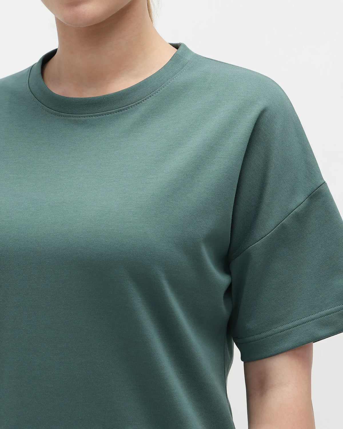 Shine Tee - Faded Green