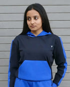 U & Me Hoodie - Royal blue and Navy