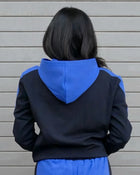 U & Me Hoodie - Royal blue and Navy