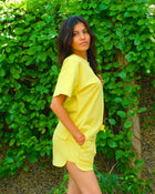 Shine Co-ord Set - Lime
