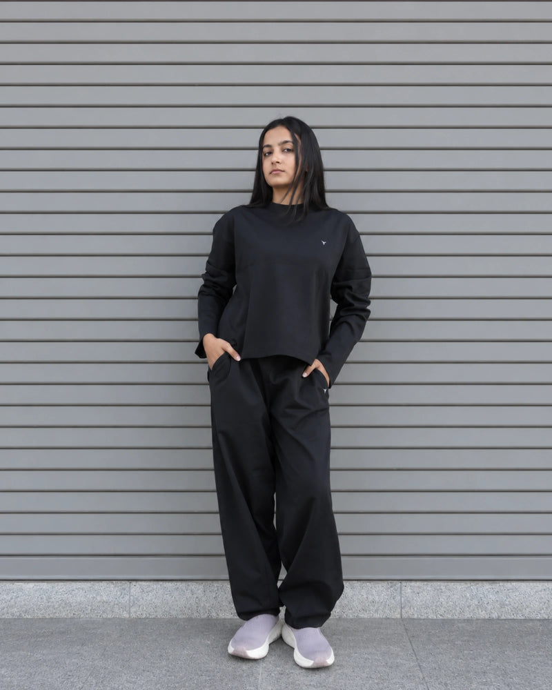 Chic Co-ord Set - Black