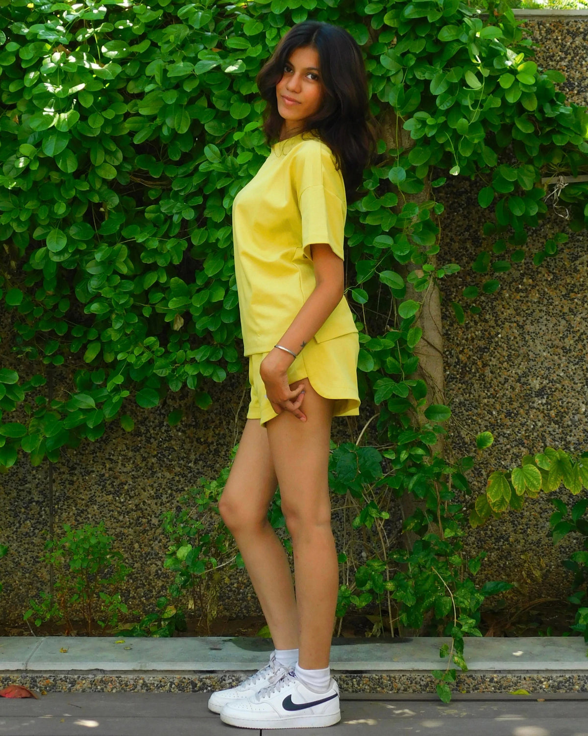Shine Co-ord Set - Lime