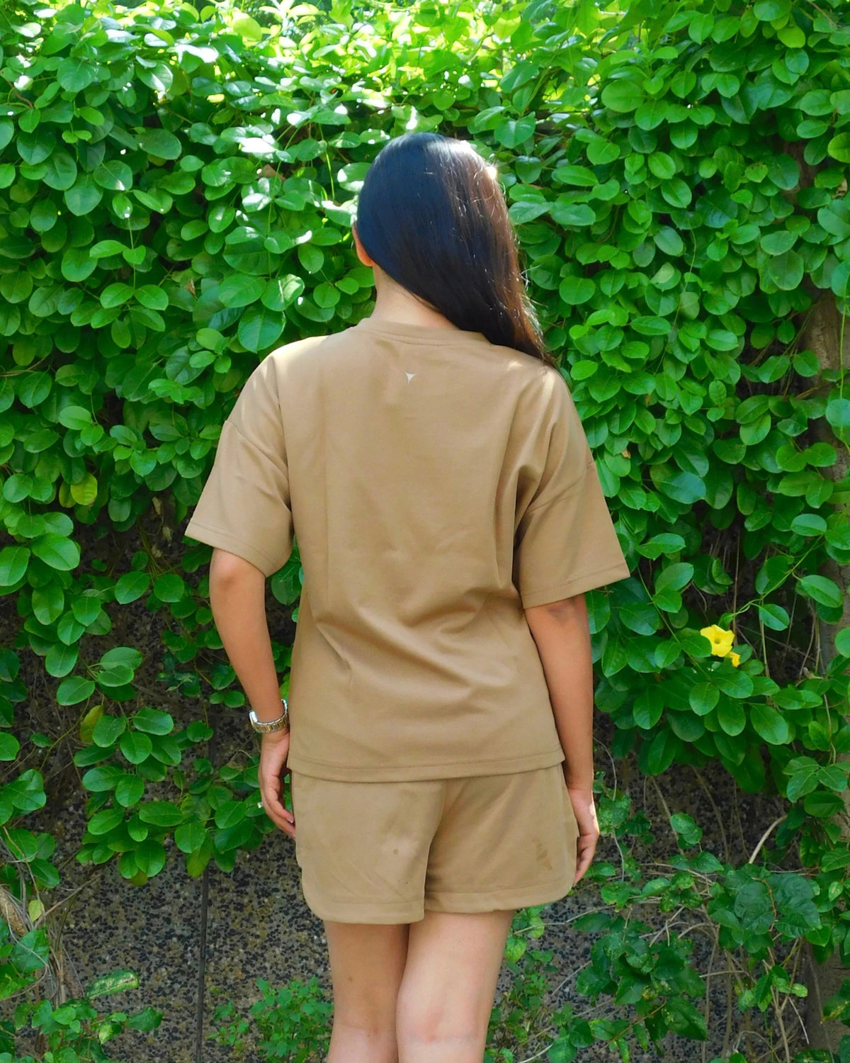 Shine Co-ord Set - Khaki
