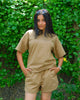 Shine Co-ord Set - Khaki
