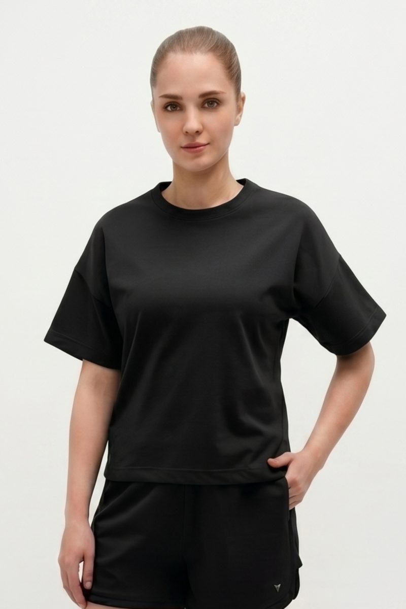 Shine Co-ord Set - Black