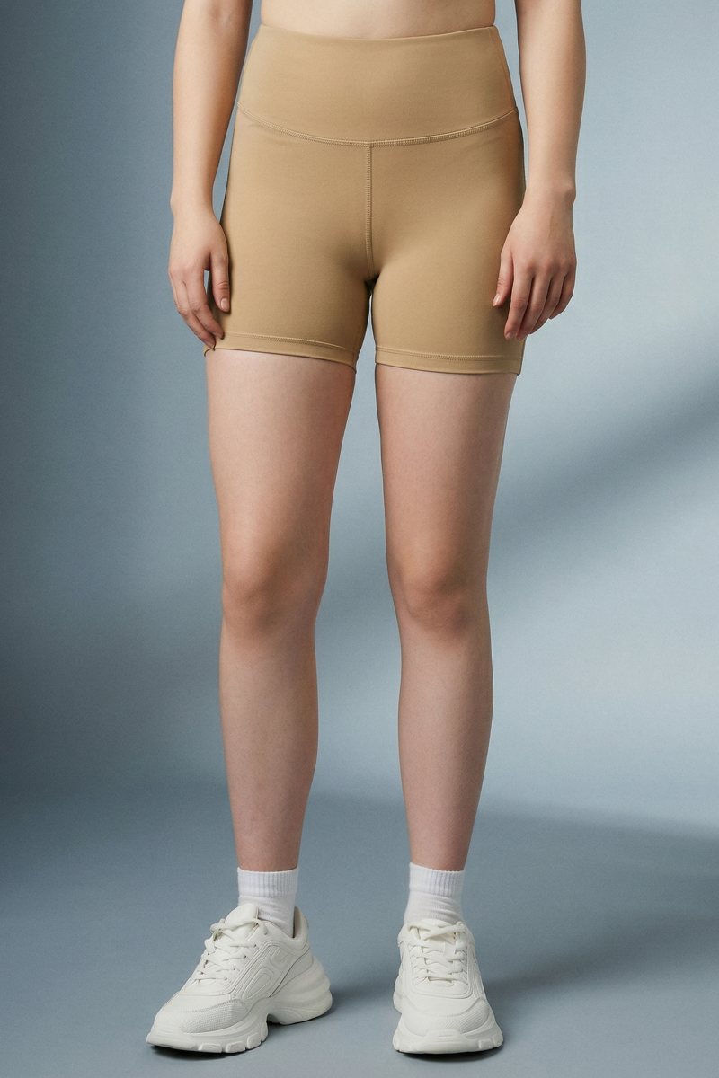 Pedal Shorts - Beige