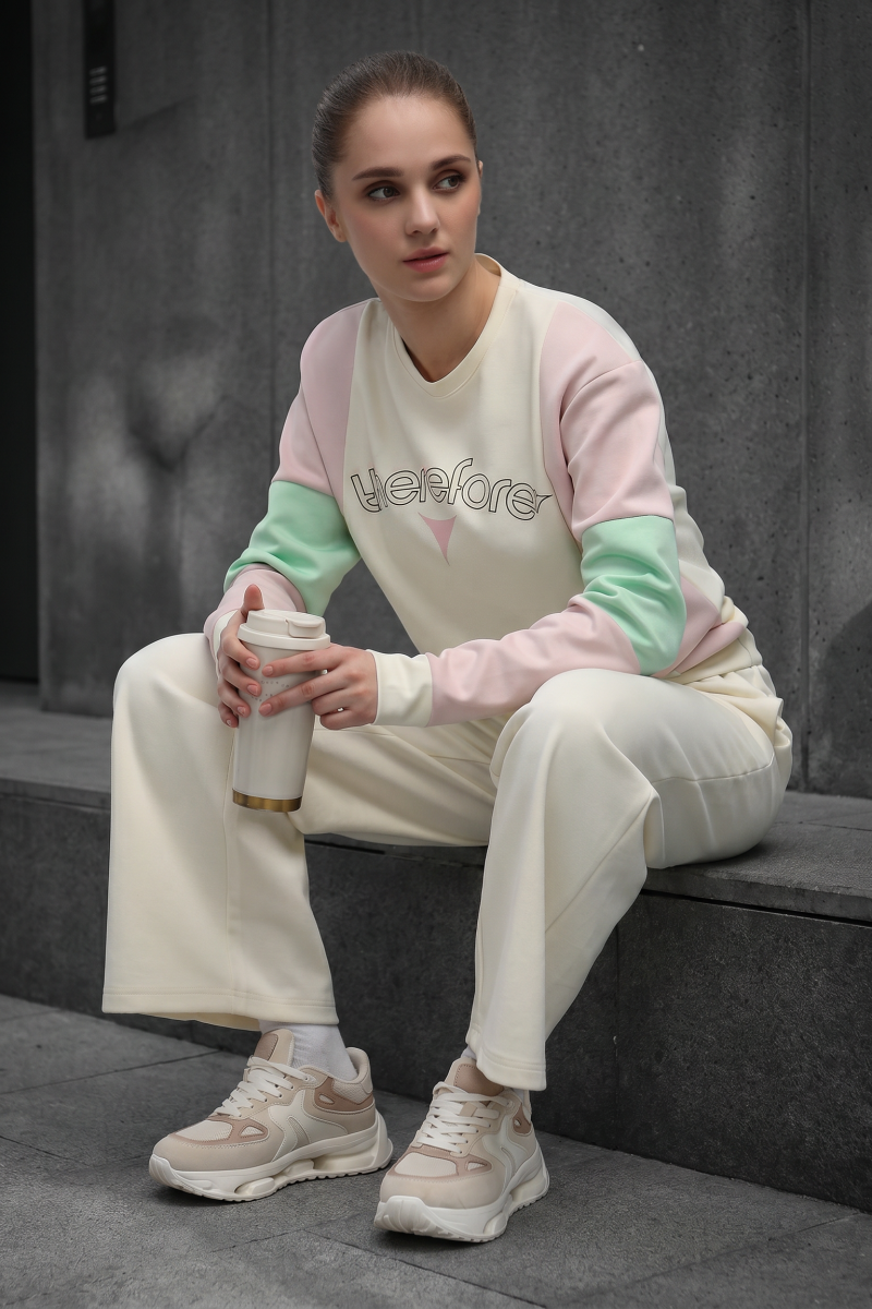 Star Sweat - Cream