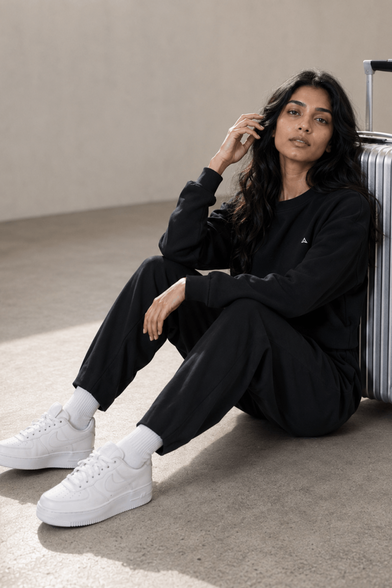 Chic Co-ord Set - Black